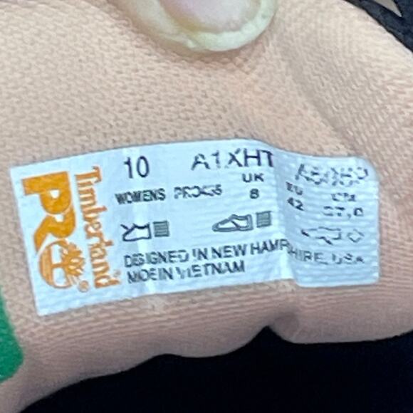 Women's Size 10 TIMBERLAND PRO Drivetrain EH Composite Toe Black/Pink A1XHT - Picture 8 of 10